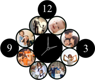 Personalised  Wall Clock