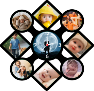 Personalised  Wall Clock