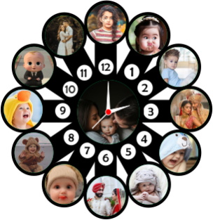 Personalised  Wall Clock