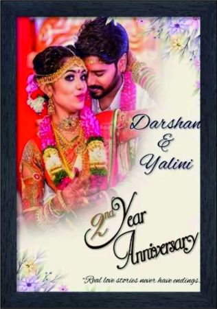 Anniversary Photo Frame