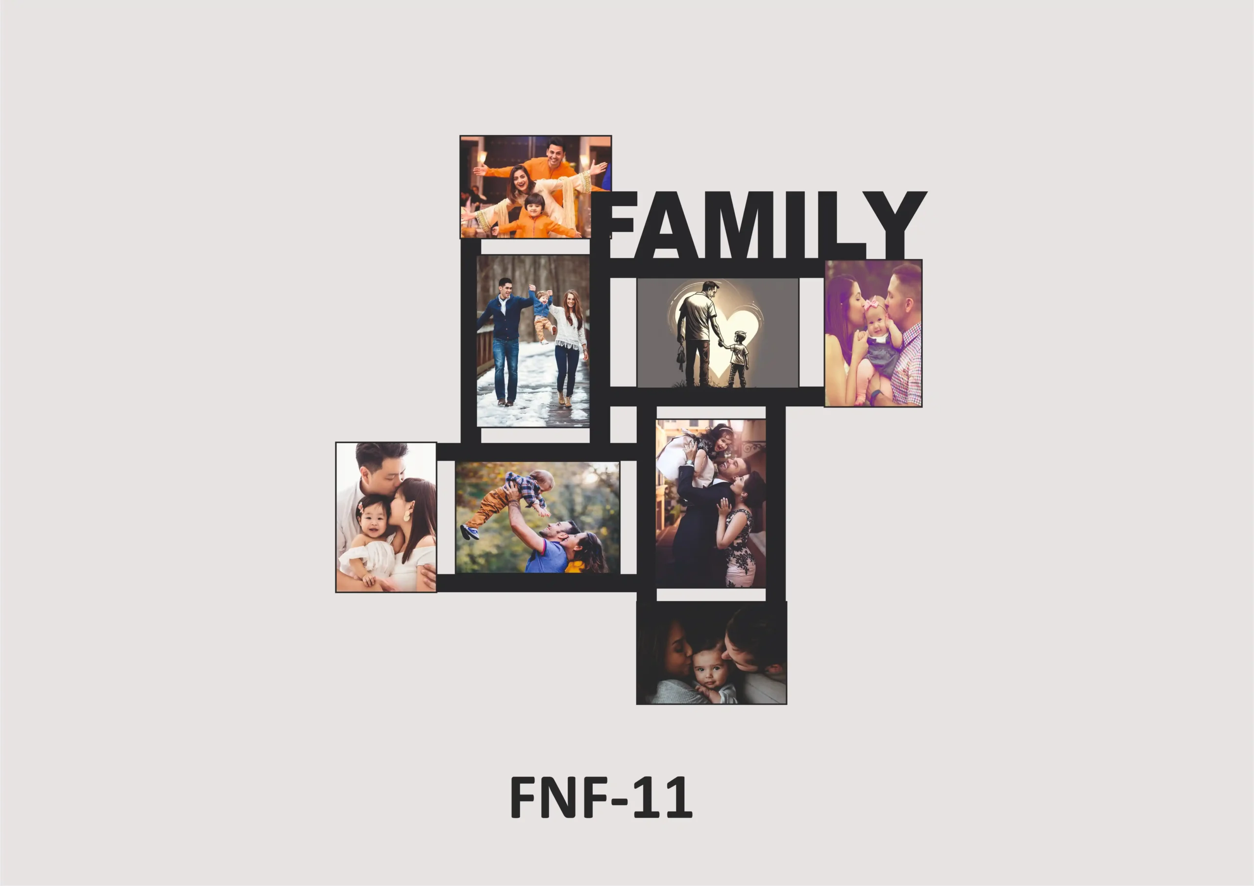 FNF11-1 Customised Wall Hanging Frame - FNF11 - Image 1