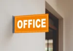 Premium Both-Side Printed Name Plate - Office - Image 2
