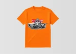 Maha Shivratri Orange T-Shirt - Design1