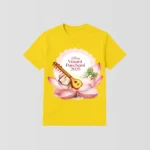 Vasant Panchami Special Yellow T-Shirt - Design12