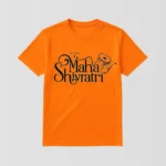 Maha Shivratri Orange T-Shirt - Design12