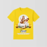 Vasant Panchami Special Yellow T-Shirt - Design14