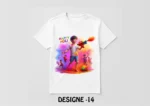 Holi Special White T-Shirt - Design14