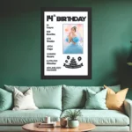 Happy Birthday 1 Photo Frame