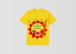 Vasant Panchami Special Yellow T-Shirt - Design19