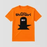 Maha Shivratri Orange T-Shirt - Design19