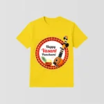 Vasant Panchami Special Yellow T-Shirt - Design23