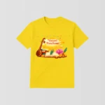 Vasant Panchami Special Yellow T-Shirt - Design09