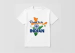 Republic Day Special White T-Shirt - Design03