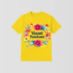 Vasant Panchami Special Yellow T-Shirt - Design05
