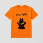 Maha Shivratri Orange T-Shirt - Design6