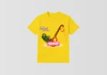 Vasant Panchami Special Yellow T-Shirt - Design07