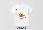 Holi Special White T-Shirt - Design08