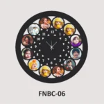 Personalized MDF Photo Wall Clock – FNBC06