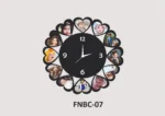 Personalized MDF Photo Wall Clock – FNBC07