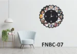 Personalized MDF Photo Wall Clock – FNBC07 - Image 2
