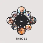 Personalized MDF Photo Wall Clock – FNBC11