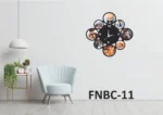 Personalized MDF Photo Wall Clock – FNBC11 - Image 2