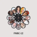 Personalized MDF Photo Wall Clock – FNBC12