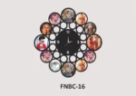Personalized MDF Photo Wall Clock – FNBC16