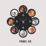 Personalized MDF Photo Wall Clock – FNBC18
