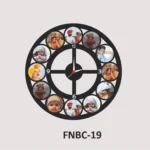 Personalized MDF Photo Wall Clock – FNBC19