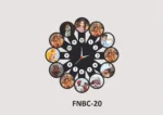 Personalized MDF Photo Wall Clock – FNBC20