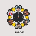 Personalized MDF Photo Wall Clock – FNBC22