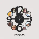 Personalized MDF Photo Wall Clock – FNBC25