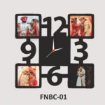 Personalized MDF Photo Wall Clock – FNBC01