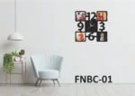 Personalized MDF Photo Wall Clock – FNBC01 - Image 2