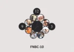 Personalized MDF Photo Wall Clock – FNBC10