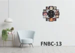 Personalized MDF Photo Wall Clock – FNBC13 - Image 2