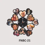 Personalized MDF Photo Wall Clock – FNBC21