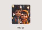 Personalized MDF Photo Wall Clock – FNC10