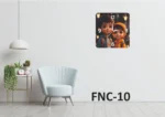 Personalized MDF Photo Wall Clock – FNC10 - Image 2
