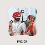 Personalized MDF Photo Wall Clock – FNC5