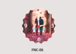 Personalized MDF Photo Wall Clock – FNC6