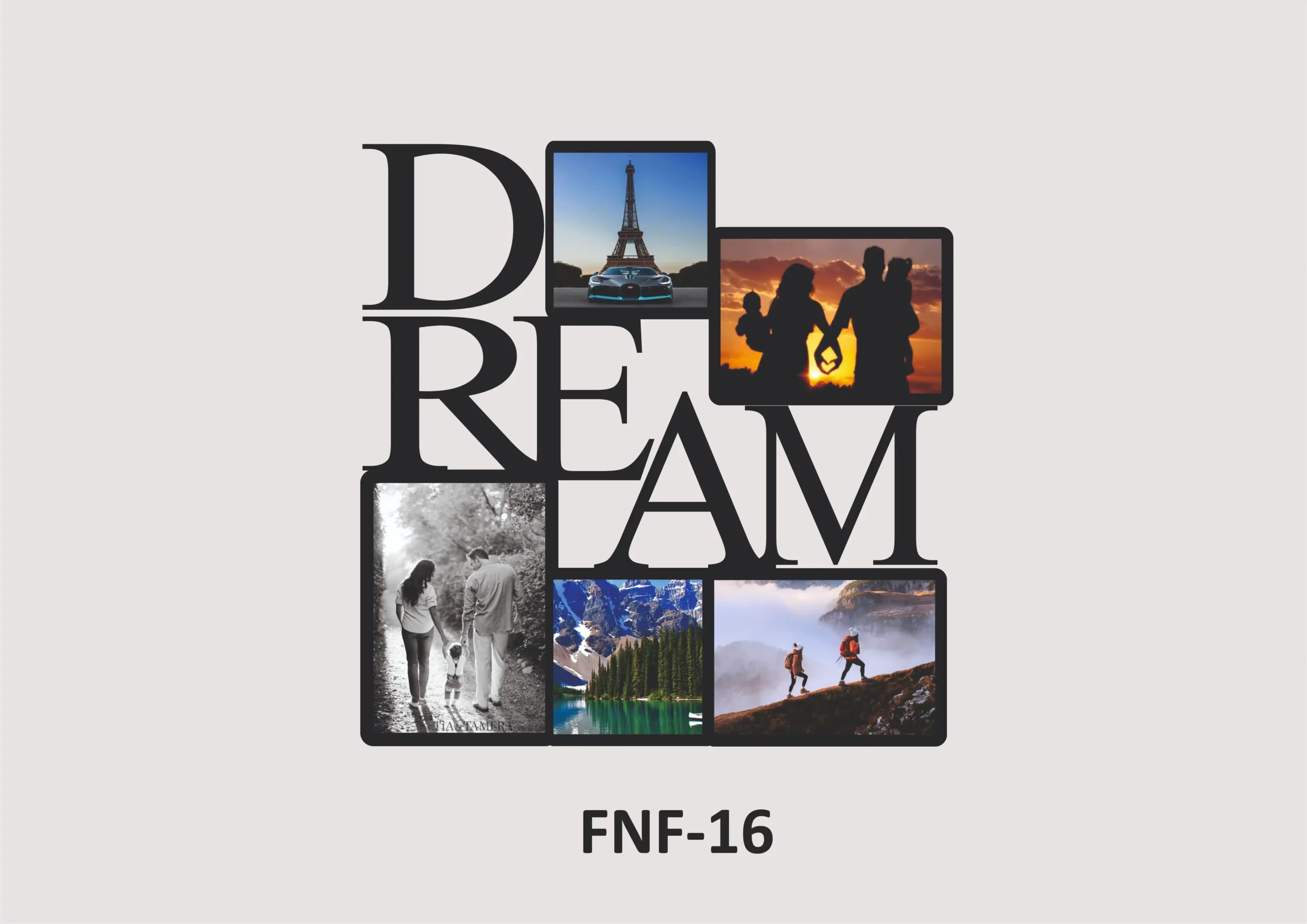 FNF16- 1 Customised Wall Hanging Frame - FNF16 - Image 1