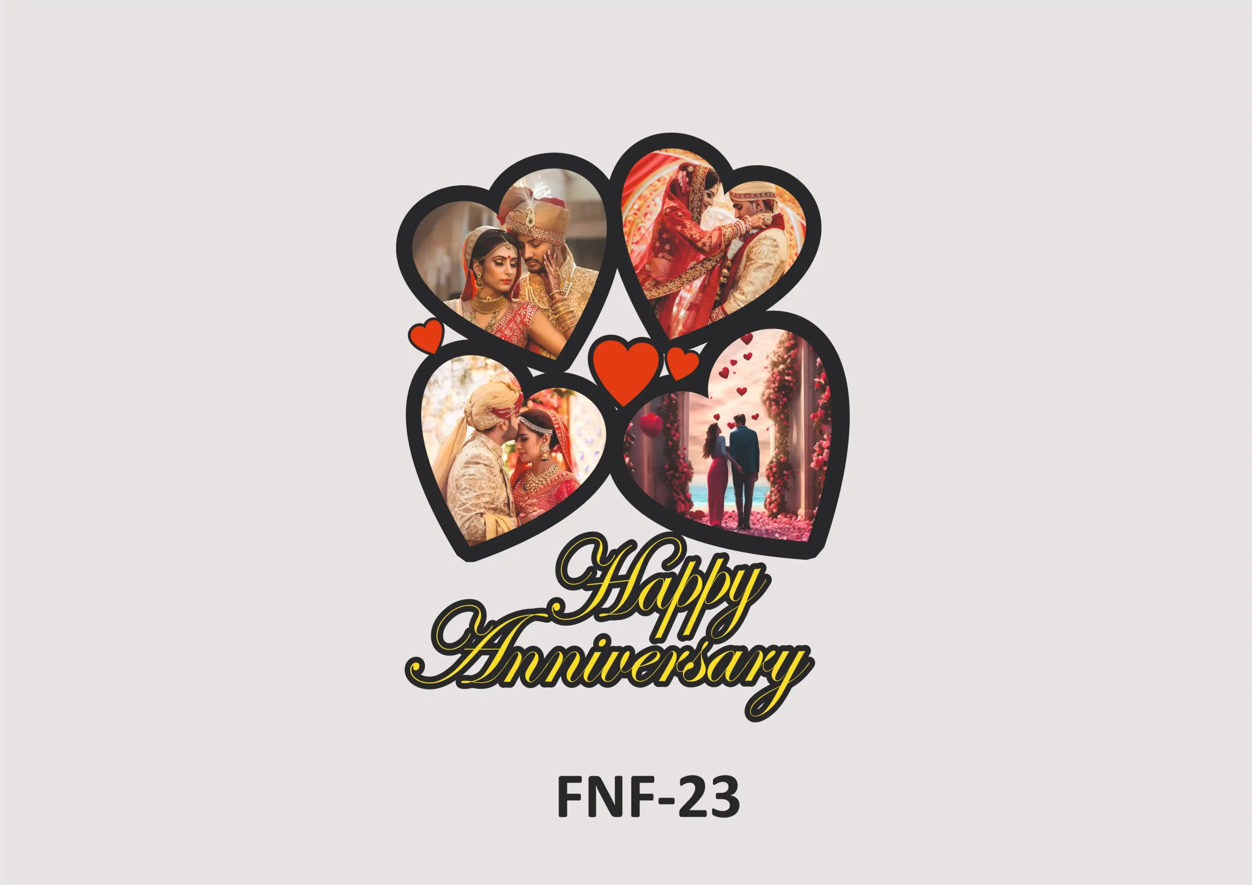 FNF23- 1 Customised Wall Hanging Frame - FNF23 - Image 1