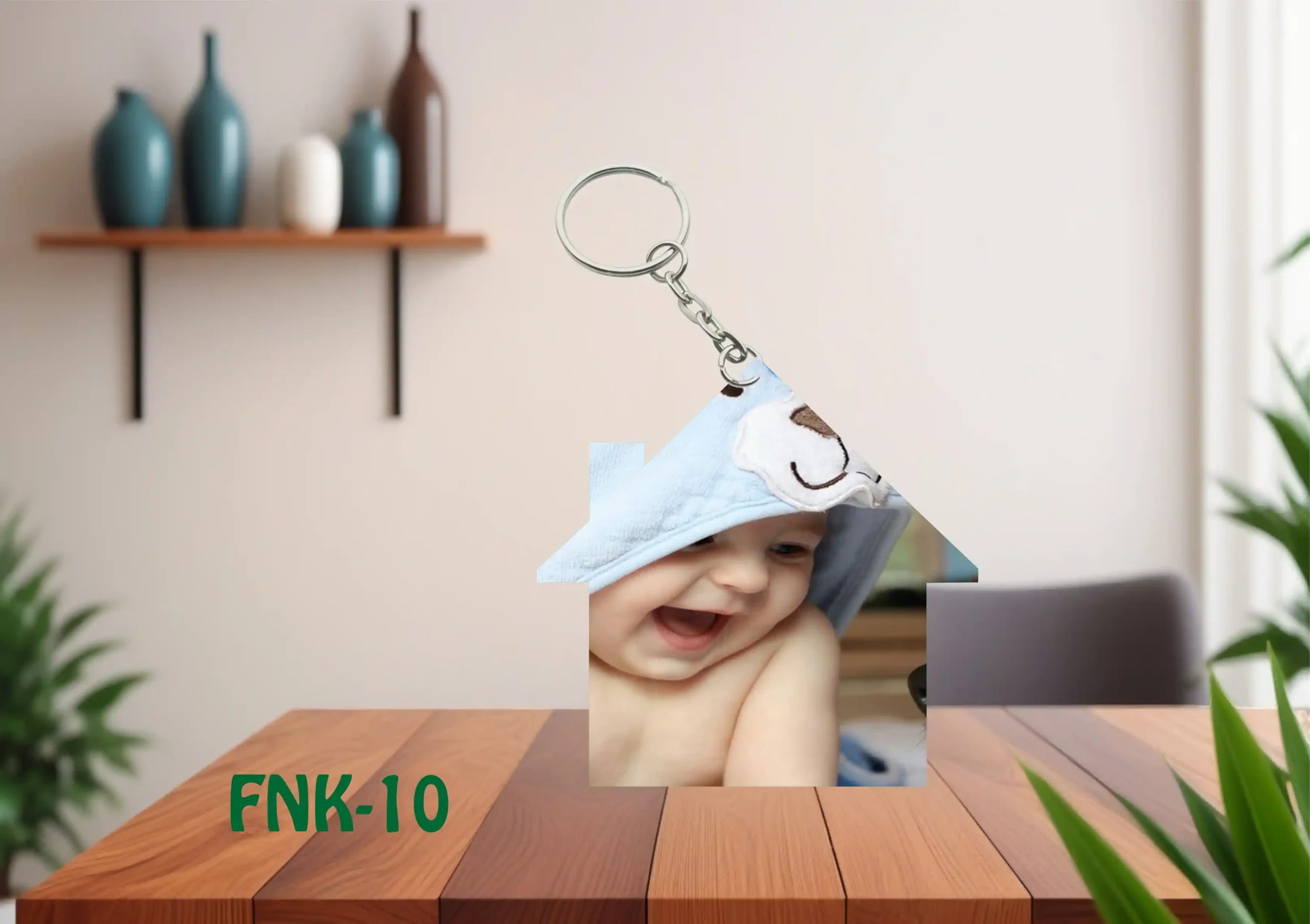 FNK-10 Custom Acrylic Keyring - FNK10 - Image 1
