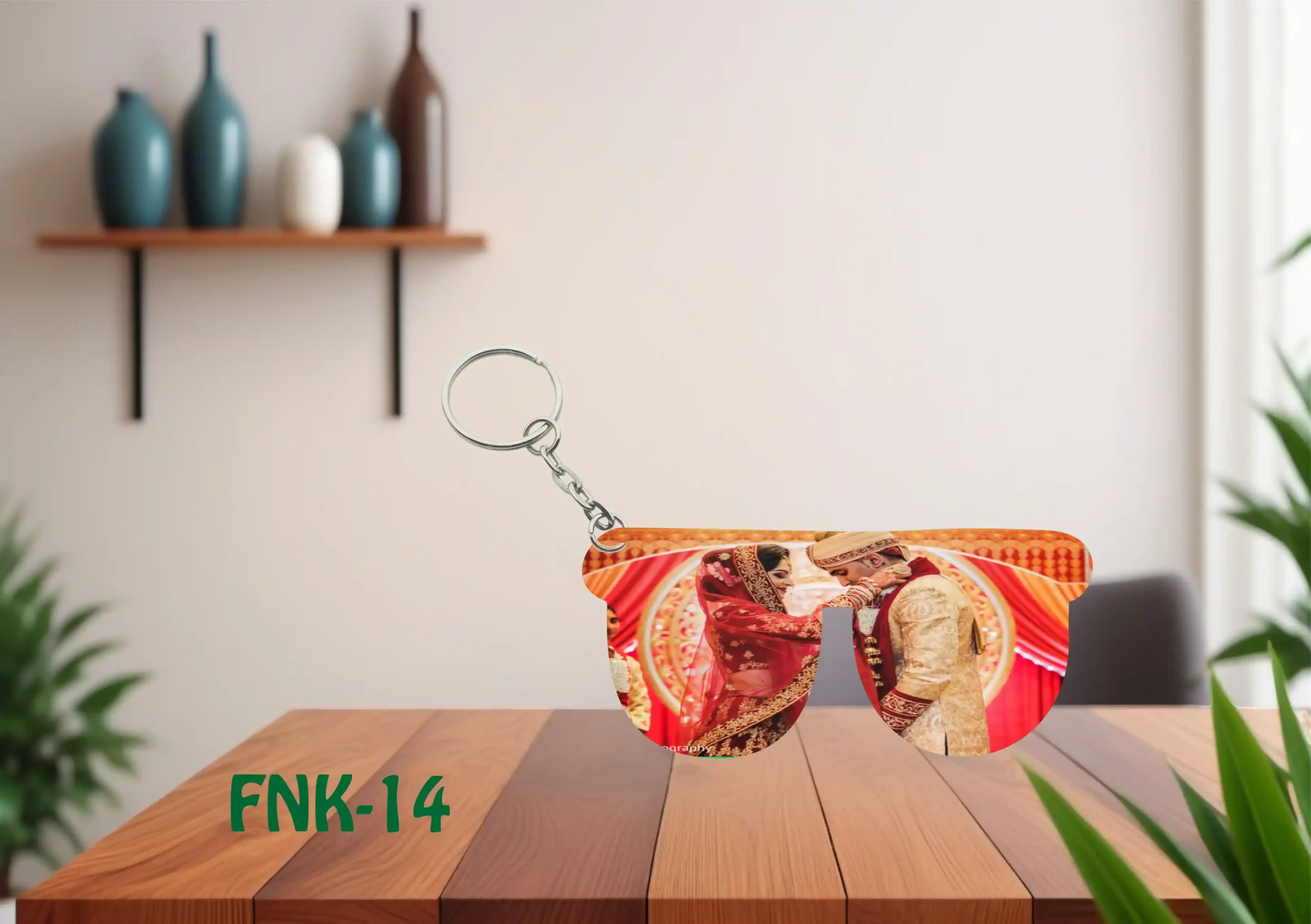 FNK-14 Custom Acrylic Keyring - FNK14 - Image 1