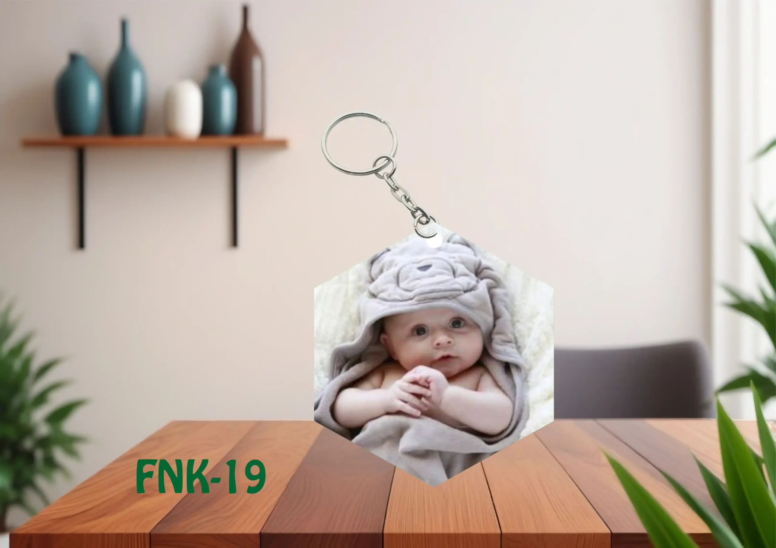 FNK-19 Custom Acrylic Keyring - FNK19 - Image 1