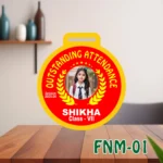 Customised Acrylic & MDF Medal - FNM01