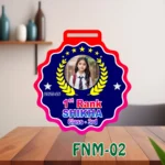 Customised Acrylic & MDF Medal - FNM02