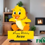 Acrylic Birthday Photo Standy – Customize Now  (FNM04)
